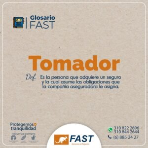 Tomador definición